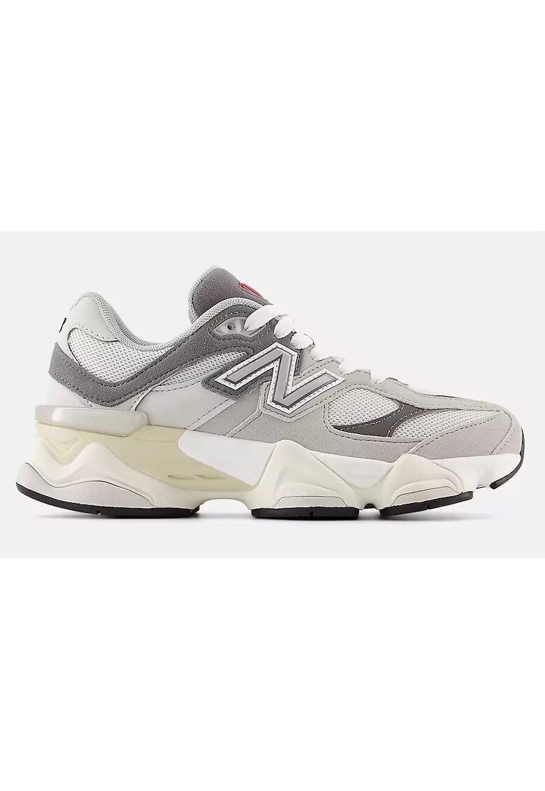 New Balance Sneakers unisex - 9060 piele intoarsa gri argintiu - Gri metalizat