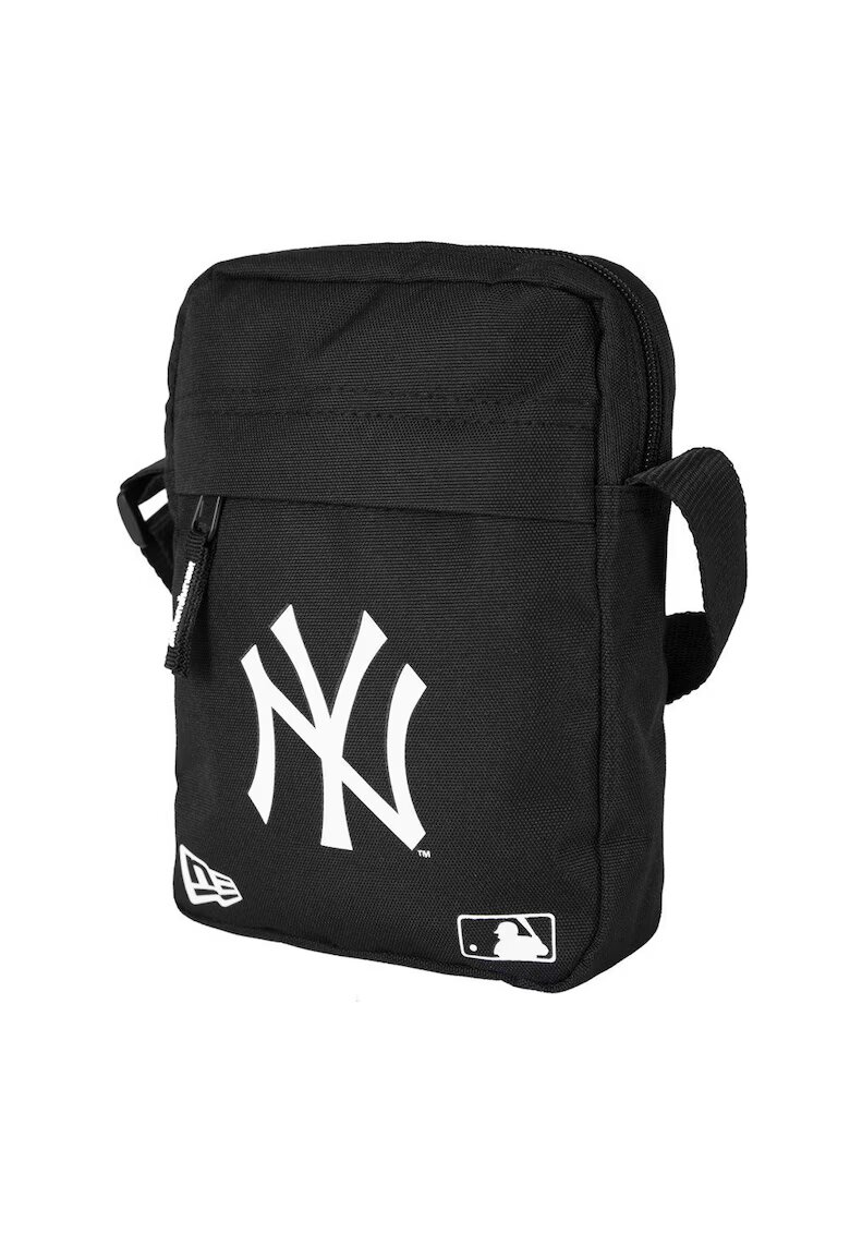 New Era Borseta sport - negru - buzunare cu fermoar - poliester