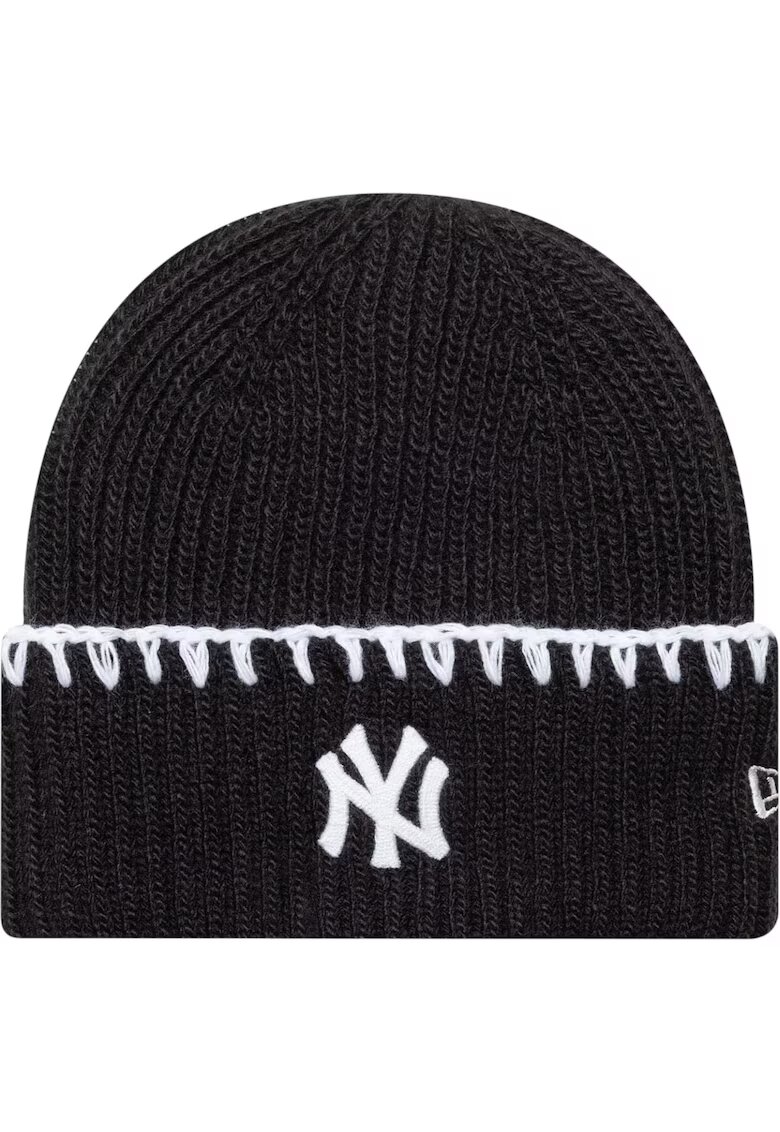 New Era Caciula Chunky Topstitch NY Yankees 53050 - Negru