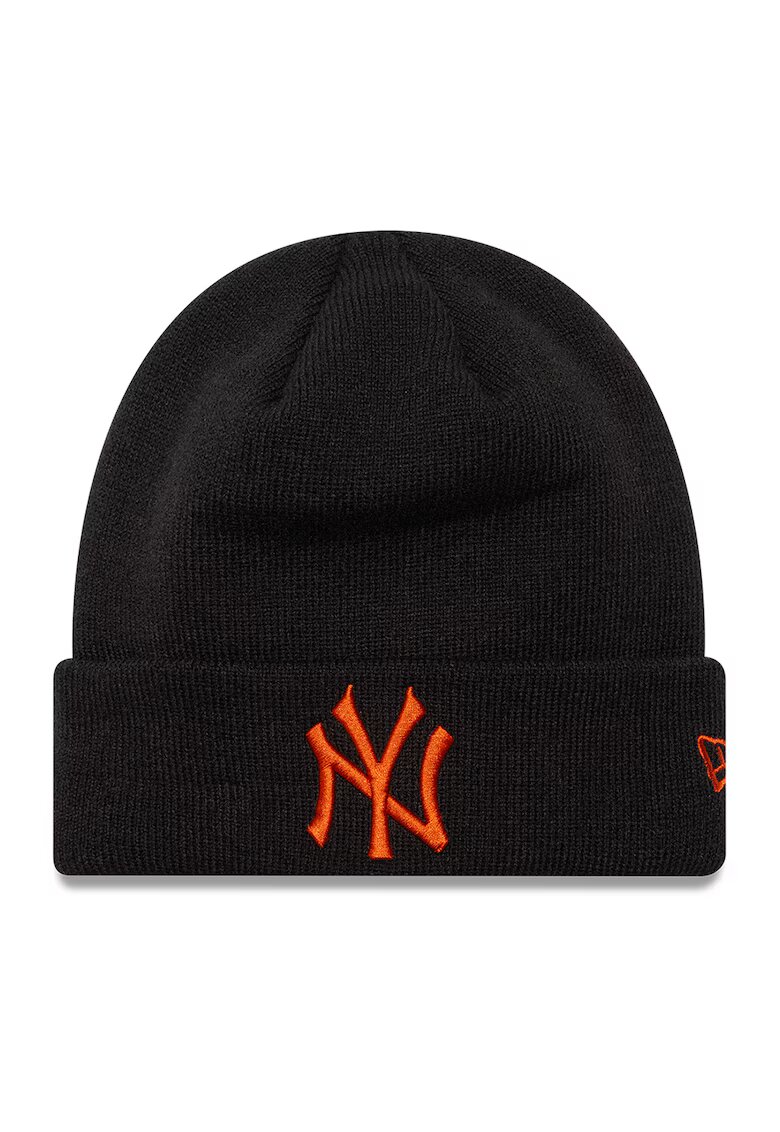 New Era Caciula cu broderie logo League Essential - Negru/Portocaliu stins