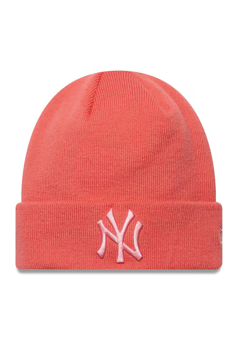 New Era Caciula cu broderie logo - Roz somon