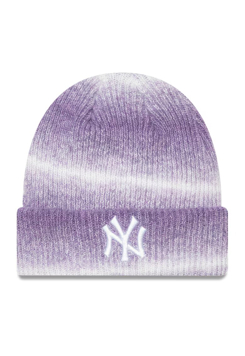 New Era Caciula cu logo brodat - Alb/Violet