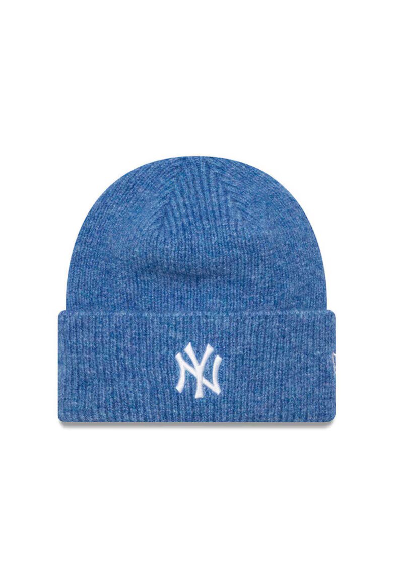 New Era Caciula dama Wide Cuff Bean - poliester/acril - albastru
