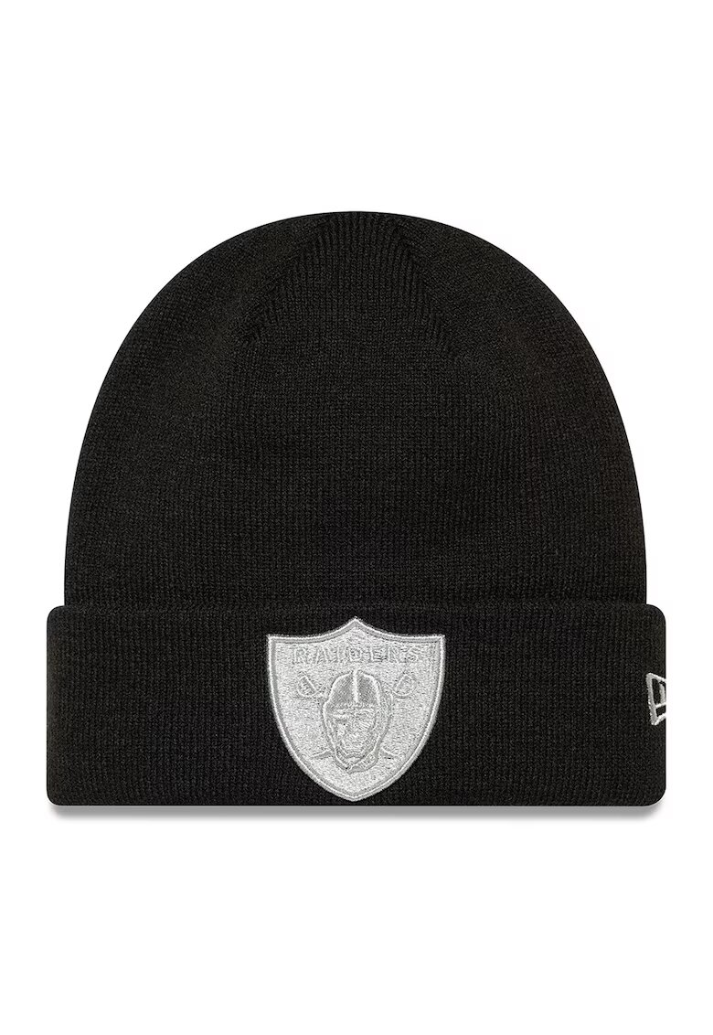 New Era Caciula din tricot Raiders - Alb/Negru