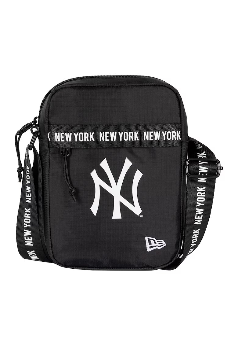 New Era Geanta crossbody New York Yankees - Alb/Negru