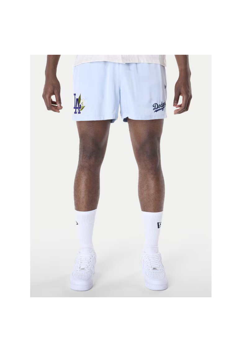 New Era Pantaloni scurti sport barbati 60596373 - Rayon/Poliester reciclat - Albastru deschis - Albastru deschis
