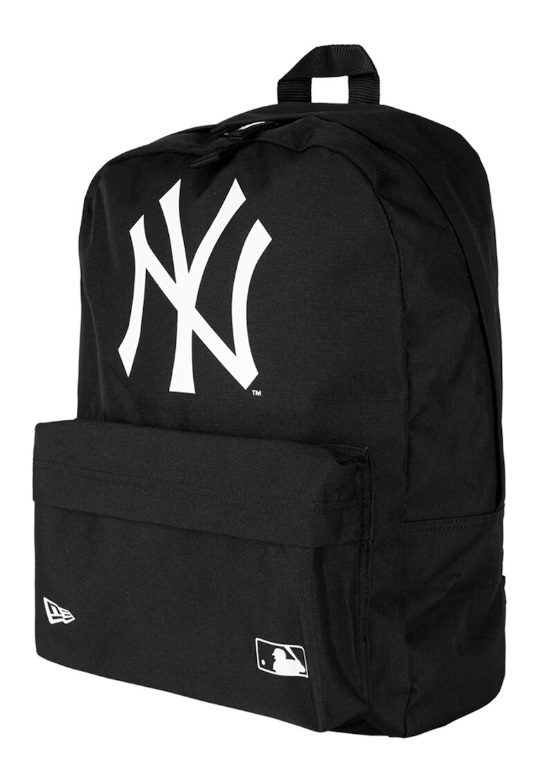 New Era Rucsac unisex cu buzunar frontal Mlb Stadium - Negru - Alb - 36548 - Alb/Negru