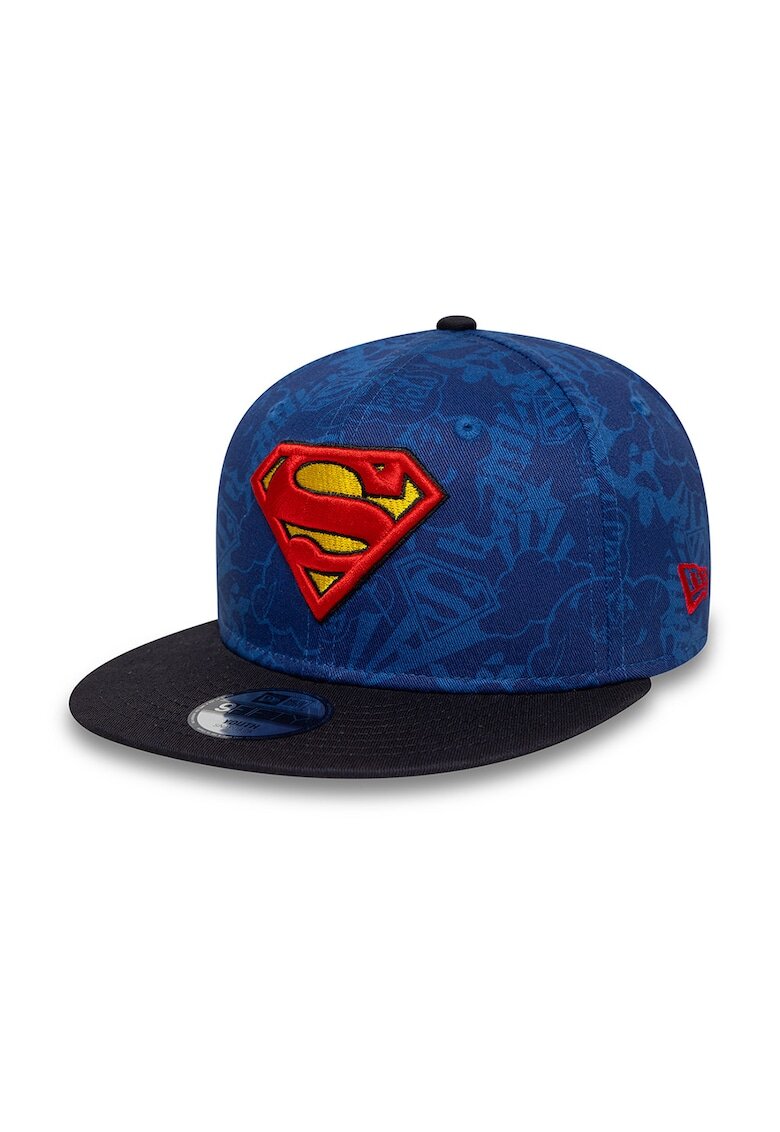 New Era Sapca ajustabila cu imprimeu Superman - Albastru royal