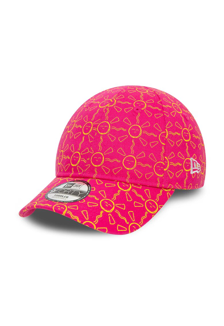 New Era Sapca baseball cu model - din bumbac 9Forty - Roz aprins