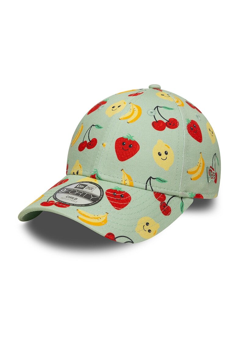 New Era Sapca baseball cu model fructe - Rosu/Galben pai/Verde pal