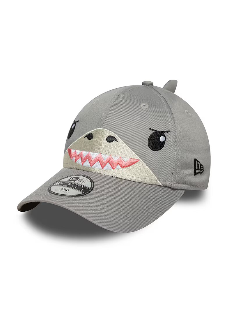New Era Sapca cu broderie 9Forty - Gri deschis