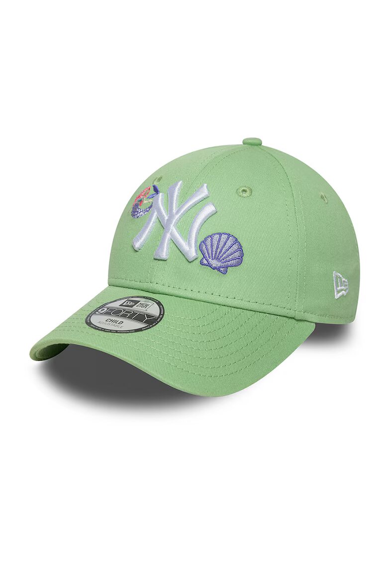 New Era Sapca cu broderie 9Forty - Verde deschis