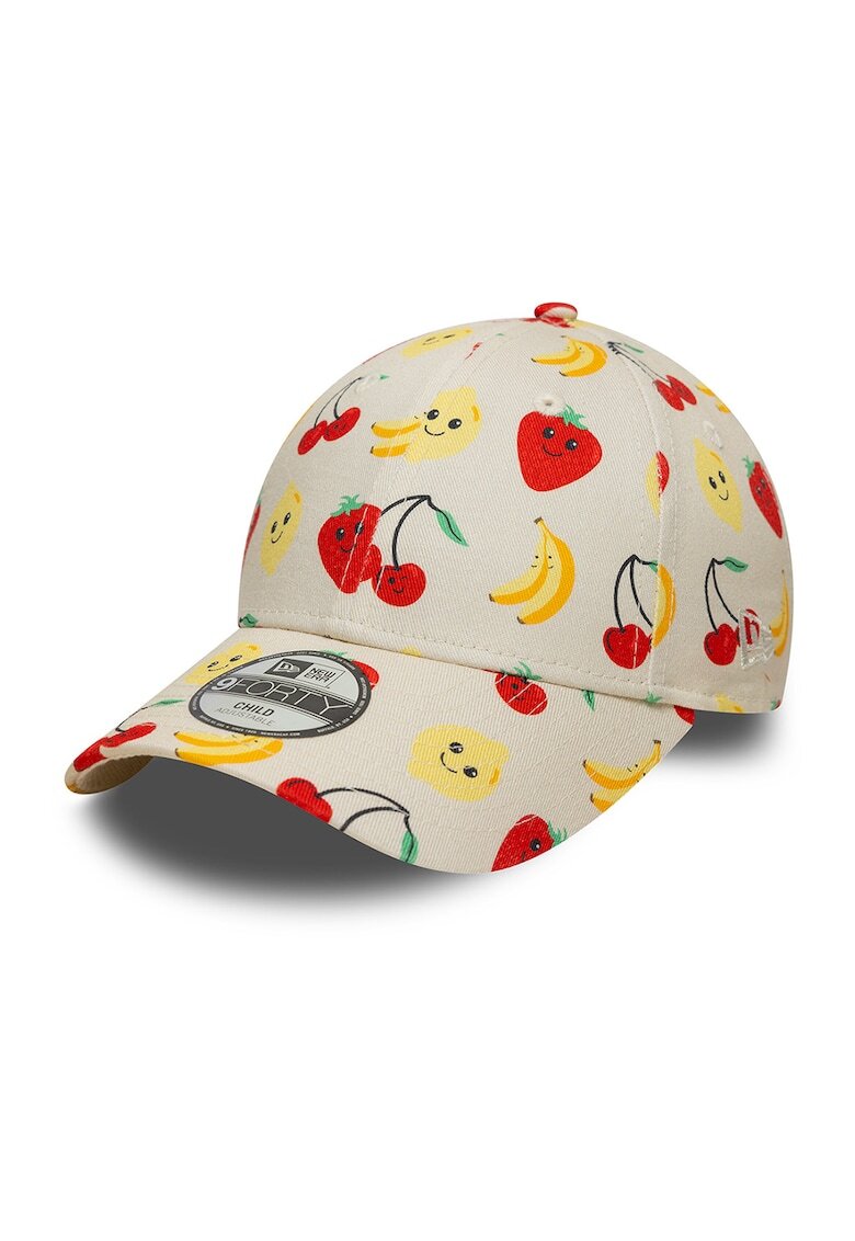 New Era Sapca cu model fructe - pentru baseball - Galben/Rosu inchis/Bej deschis