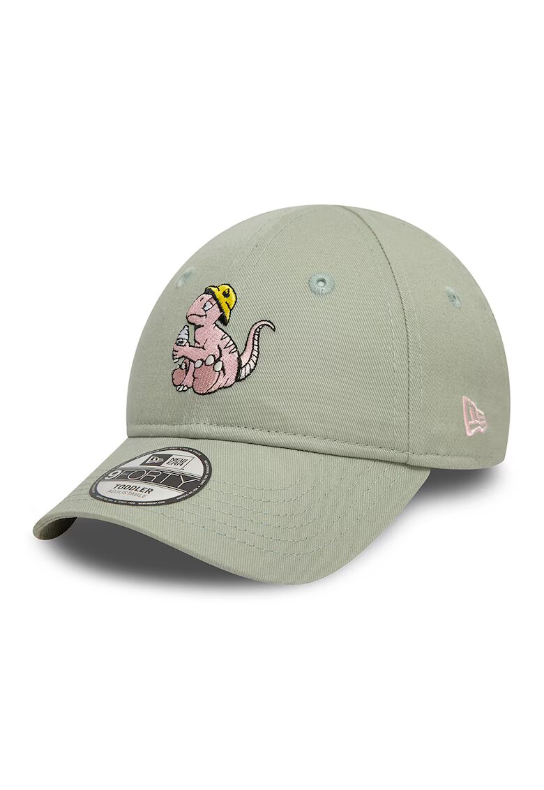 New Era Sapca de bumbac cu broderie - Galben pal/Roz prafuit/Verde sparanghel