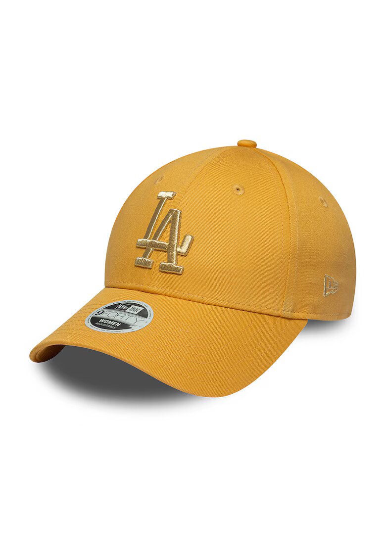 New Era Sapca din bumbac LA Dodgers 9FORTY - Galben sofran