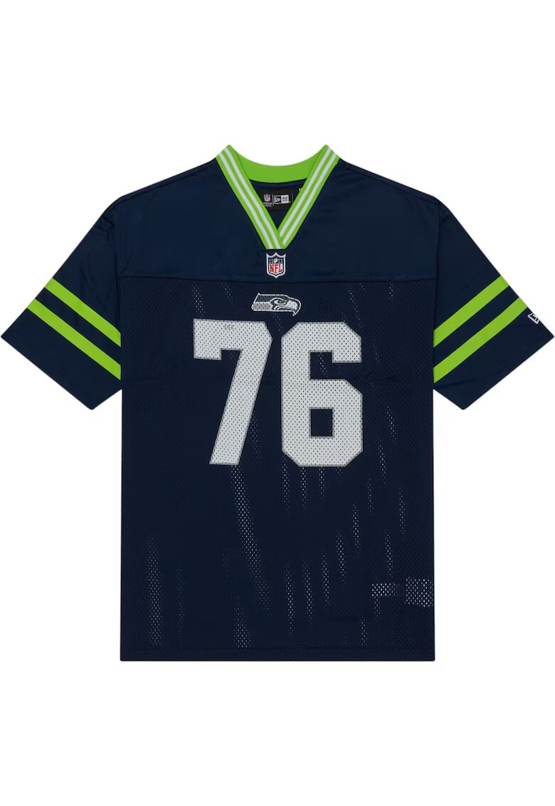 New Era Tricou NFL Mesh Tee Seattle Seahawks 48589 - Albastru inchis