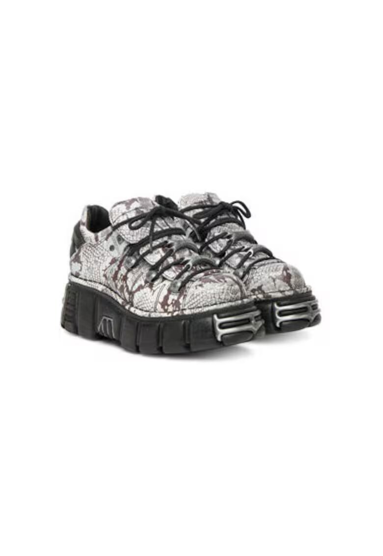 New Rock Pantofi sport dama - M-120N-C59 - Piele naturala - Multicolor