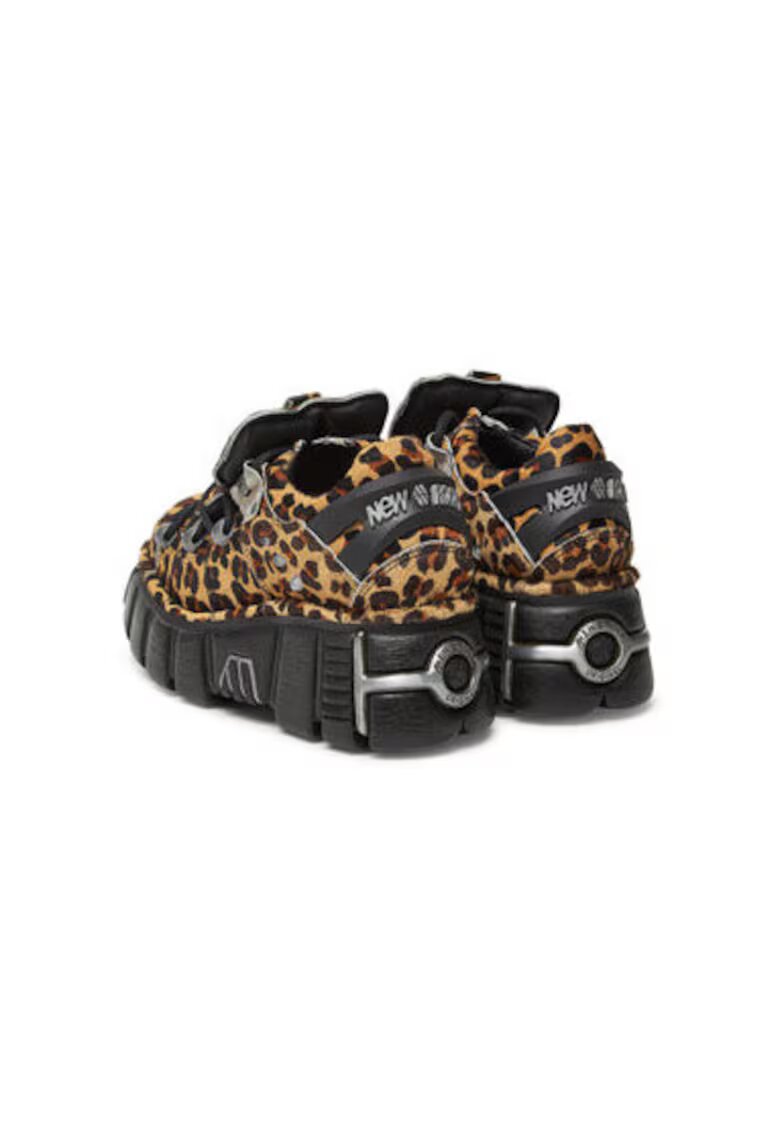 New Rock Pantofi sport dama - M-120N-C71 - Piele naturala - Maro