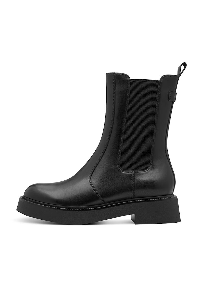 NEWD Ghete din piele - Negru