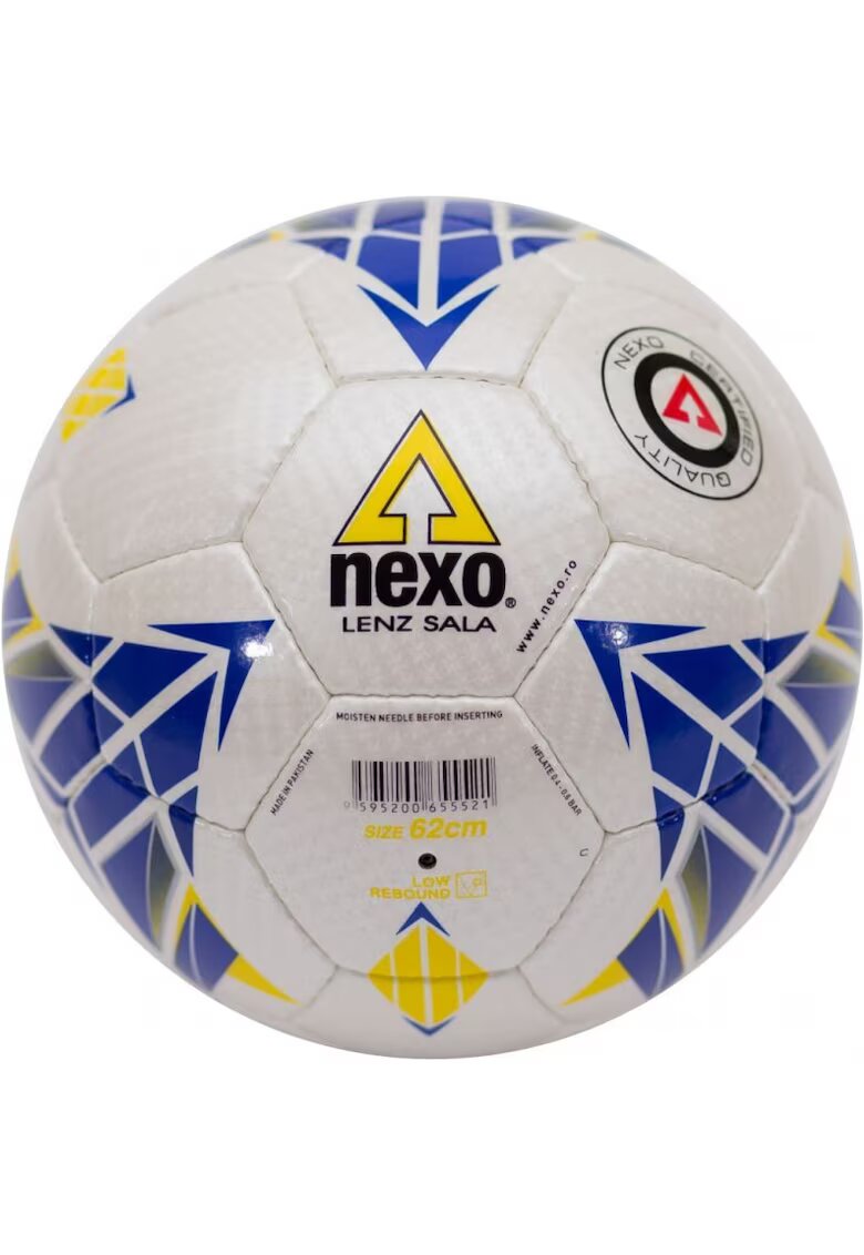 NEXO Minge fotbal in sala LENZ SALA - marimea 4 - alb/albastru