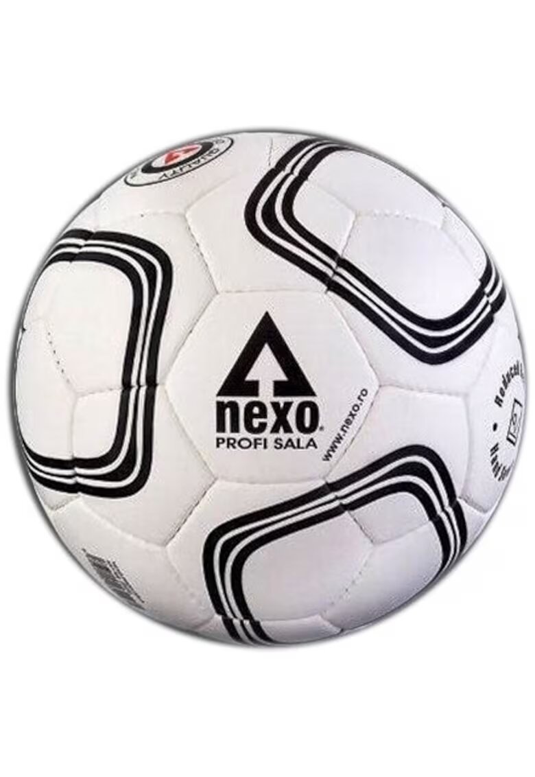 NEXO Minge fotbal in sala PROFI SALA - marimea 4 - alb/negru
