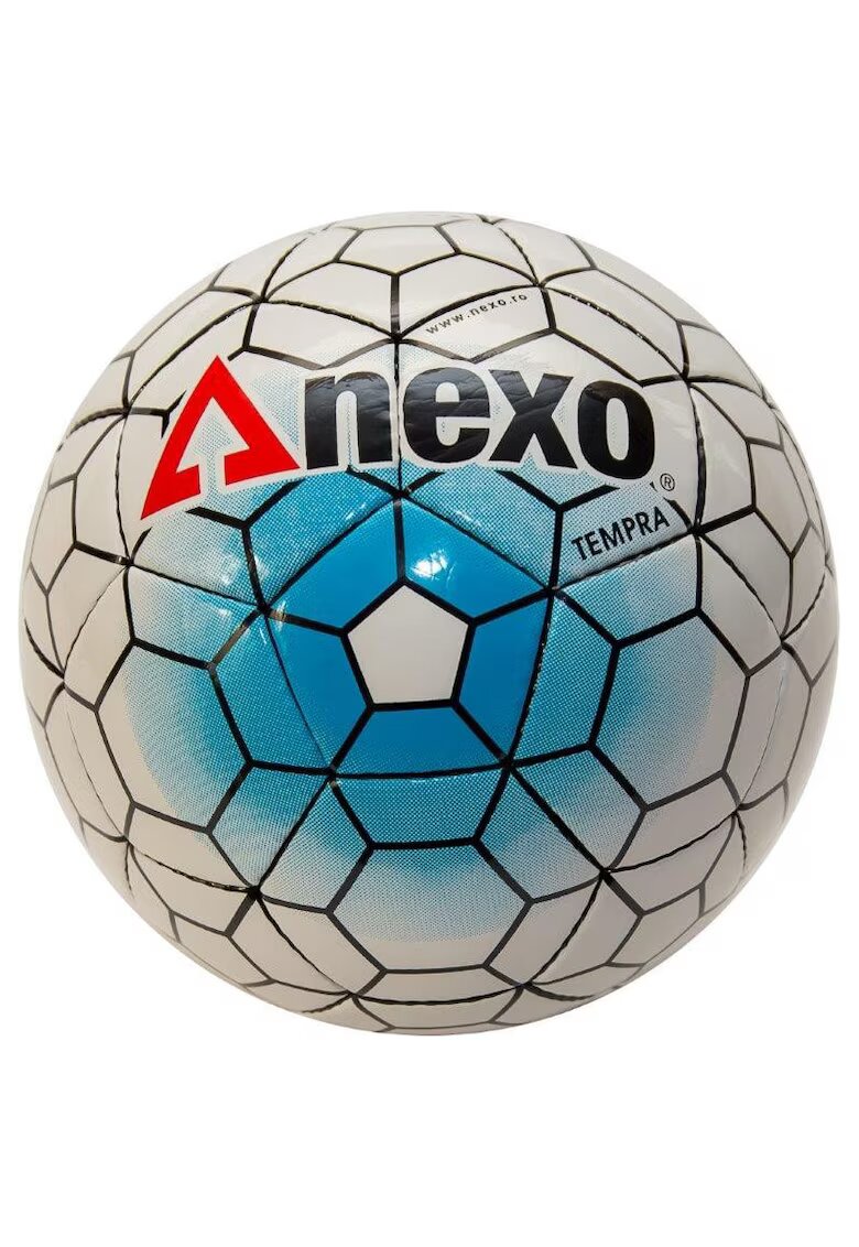 NEXO Minge fotbal TEMPRA - marimea 4 - alb/albastru