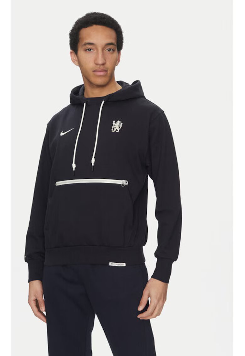 Nike Bluza barbati - 305366108 - Bumbac/Poliester - Albastru - Albastru