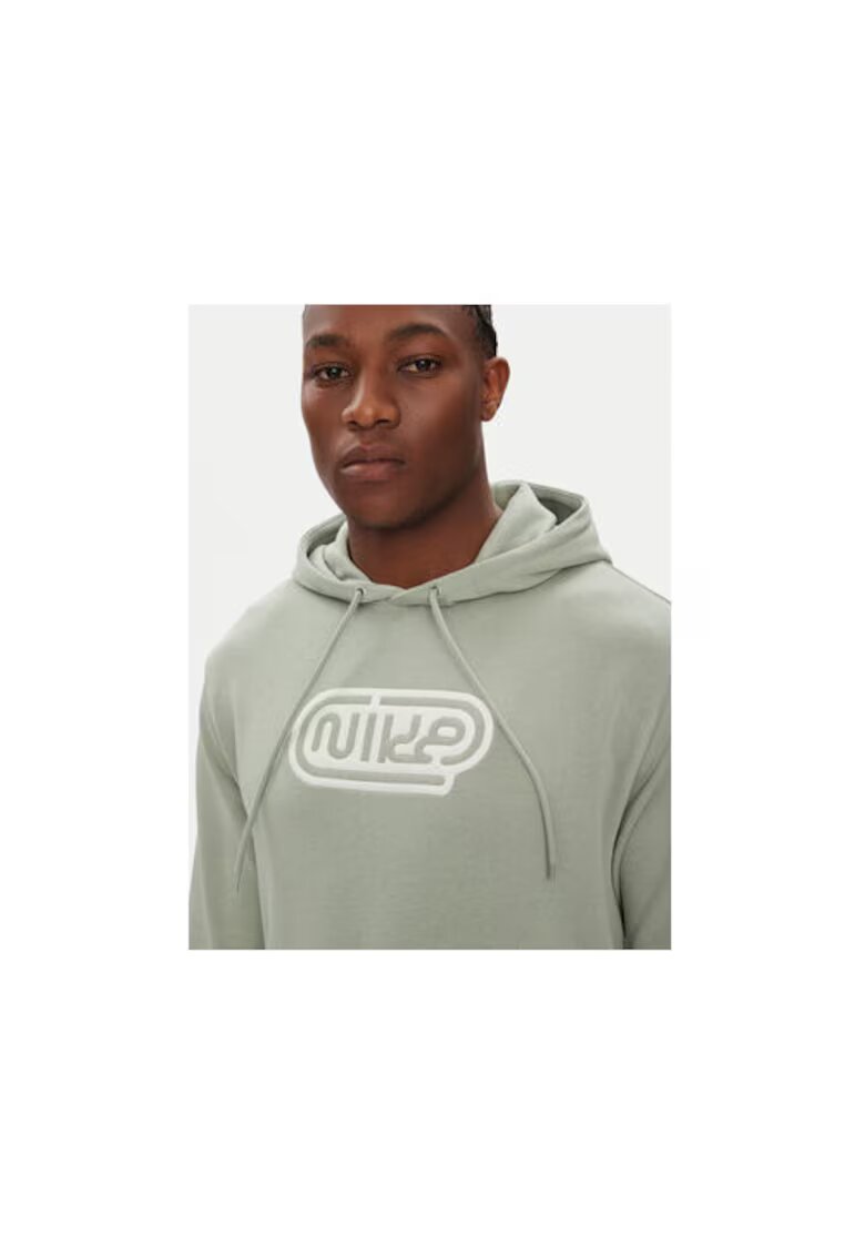 Nike Bluza Barbati - Verde - 80% bumbac - 20% poliester -