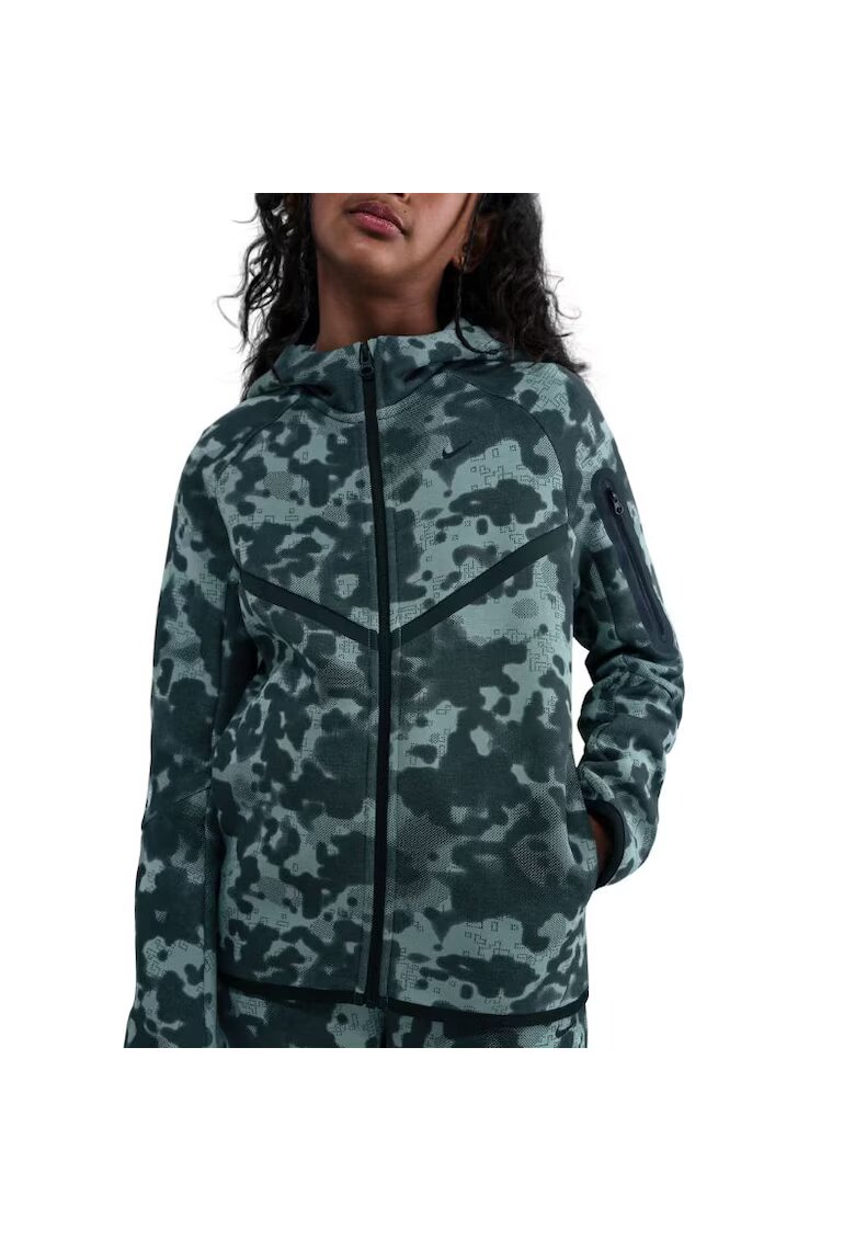 Nike Bluza cu fermoar B NSW TECH FLC FZ SSNL - PD-HQ8891-017