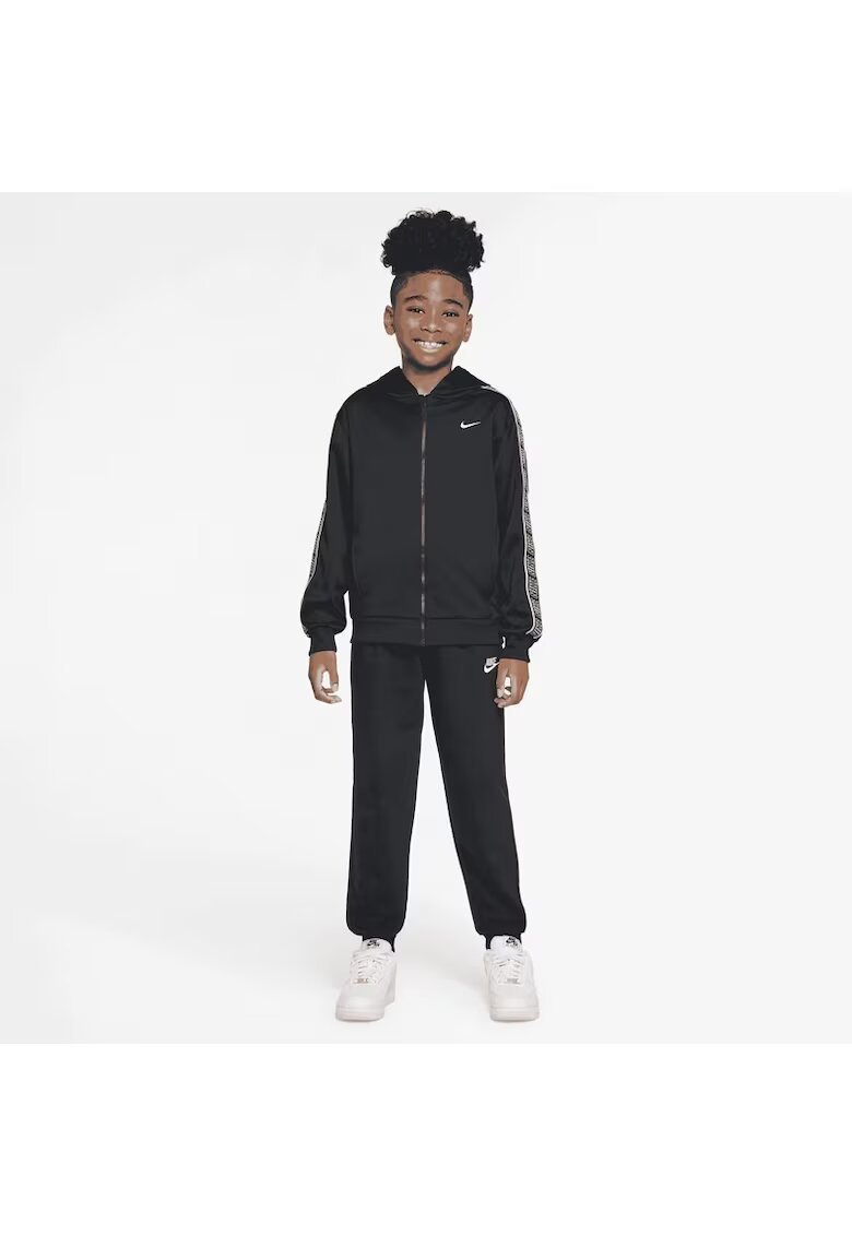 Nike Bluza cu fermoar K NSW DF CLUB+ POLY FZ HDY-HQ9320-010