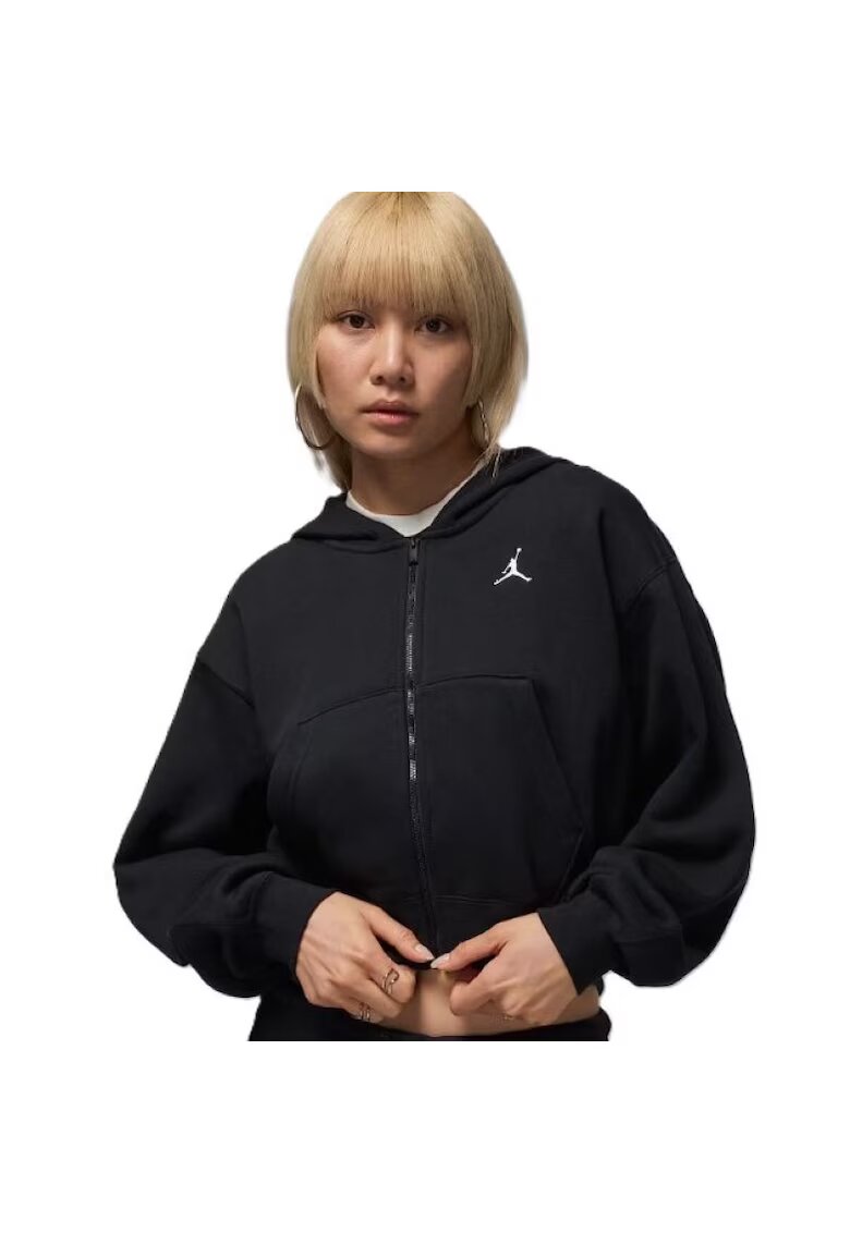 Nike Bluza cu fermoar W J BRK FLC FZ MOD CROP-IH3351-010