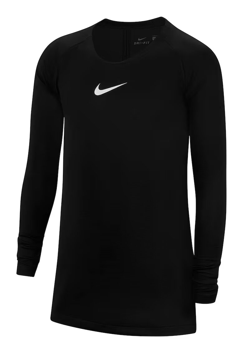 Nike Bluza cu slituri la nivelul degetului pentru fotbal - Alb/Negru