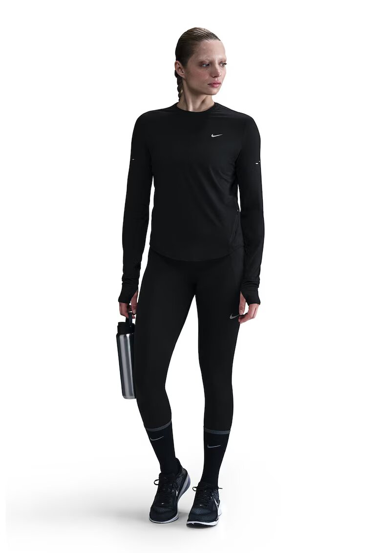Nike Bluza cu tehnologie Dri-Fit - pentru alergare - Negru