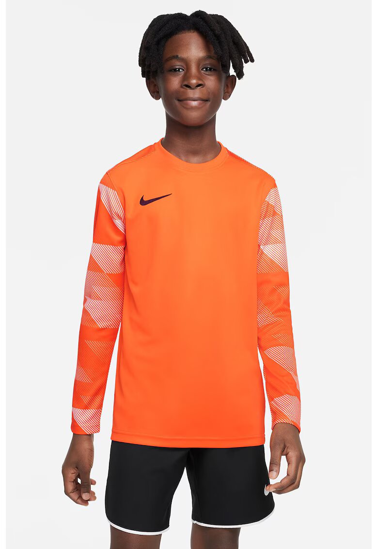 Nike Bluza cu tehnologie Dri-Fit pentru fotbal - Alb/Portocaliu deschis