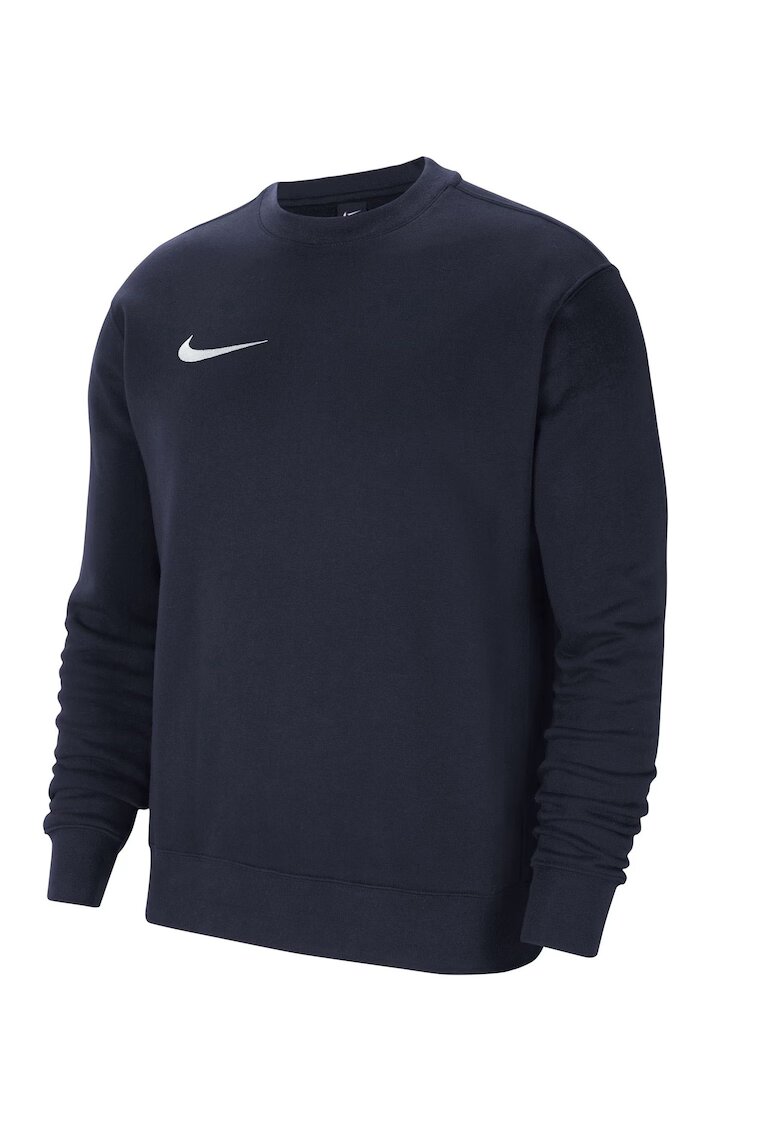 Nike Bluza de trening cu decolteu la baza gatului si monograma - Albastru inchis