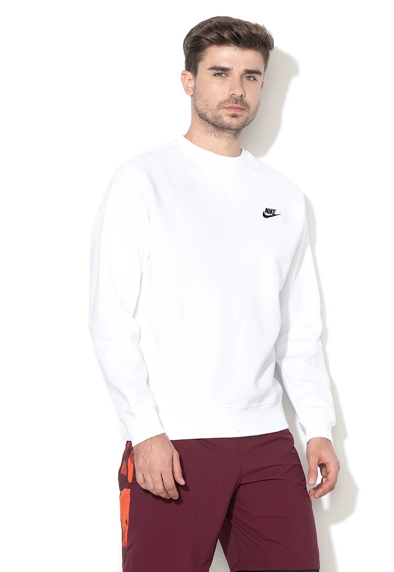 Nike Bluza de trening cu decolteu la baza gatului Sportswear369 - Alb