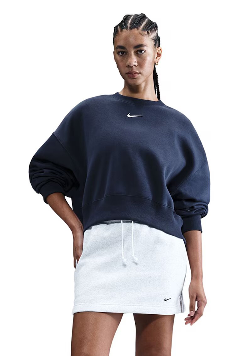 Nike Bluza de trening lejera cu maneci cazute Phoenix - Bleumarin