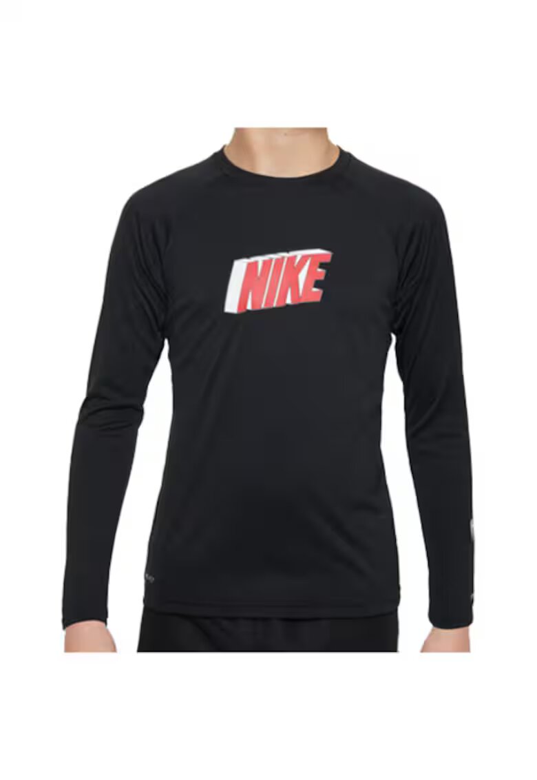 Nike Bluza inot copii cu protectie UV UPF 40+ 3D Combo Long Sleeve Hydroguard - marime L - negru