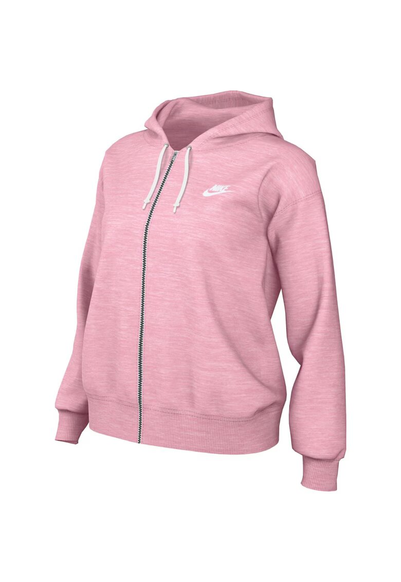 Nike Bluza pentru Femei - w nsw gym vntg easy fz hoodie - DM6386-690 - Roz - Roz