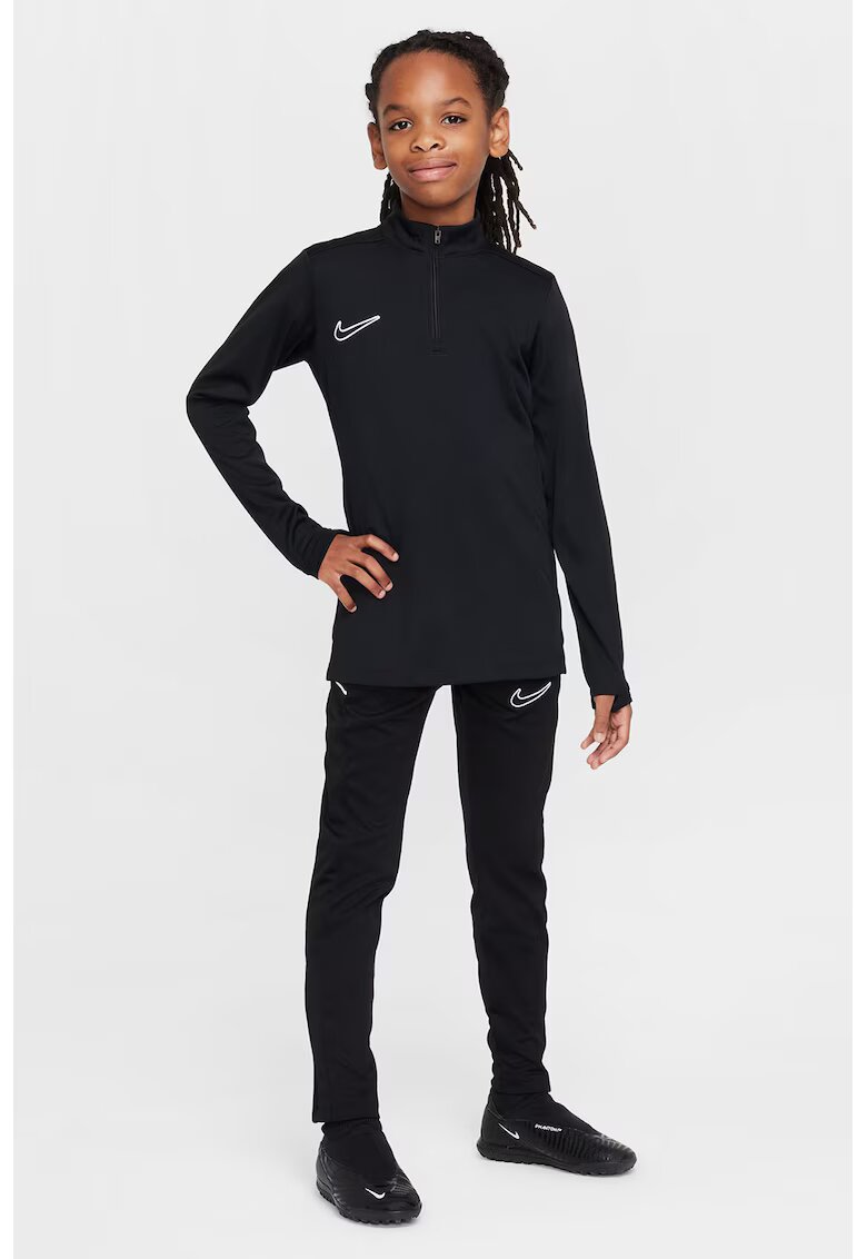 Nike Bluza slim-fit cu logo - pentru fotbal - Negru/Alb optic
