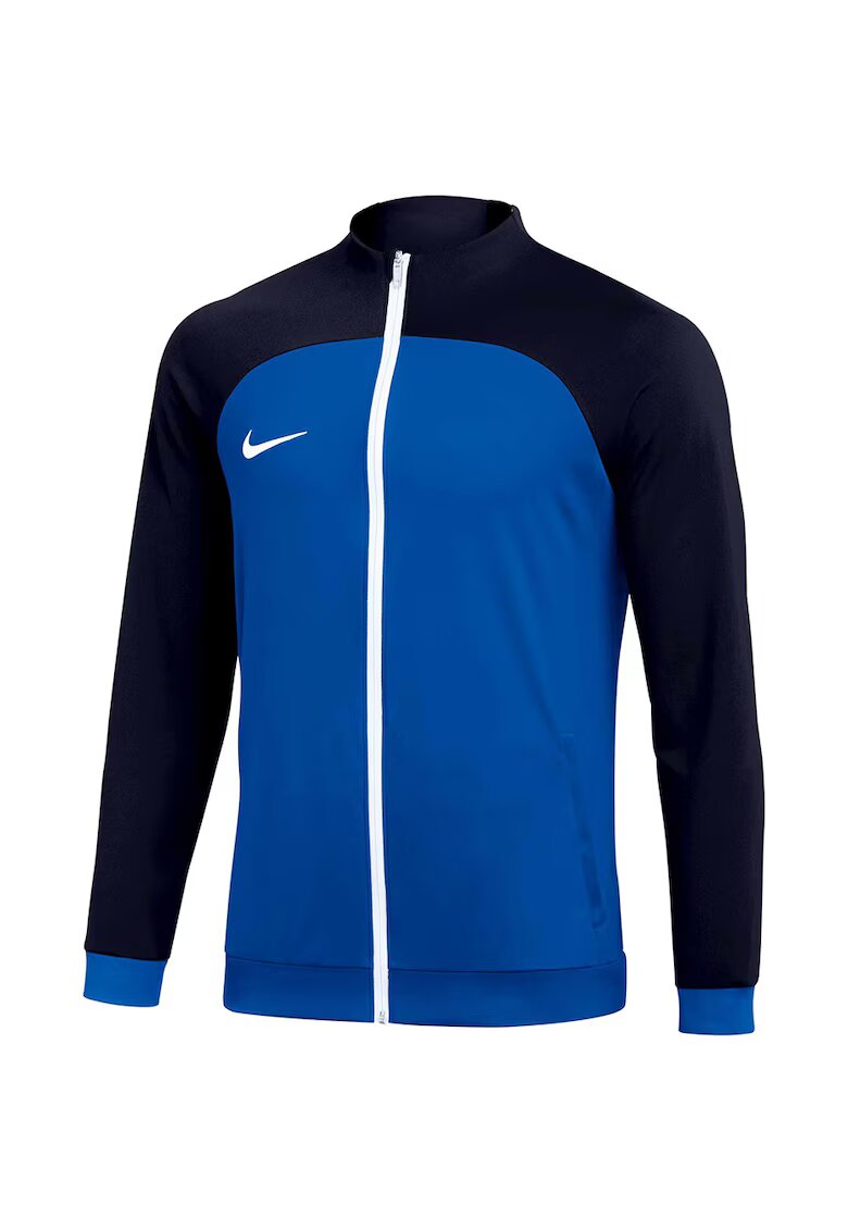 Nike Bluza sport barbati DH9234 - Poliester - Albastru/Negru -