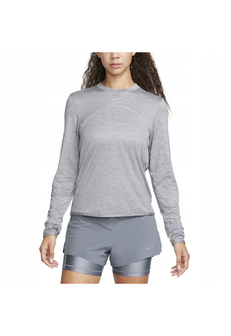 Nike Bluza sport dama - Dri-FIT Swift UV - Poliester - Gri - Gri