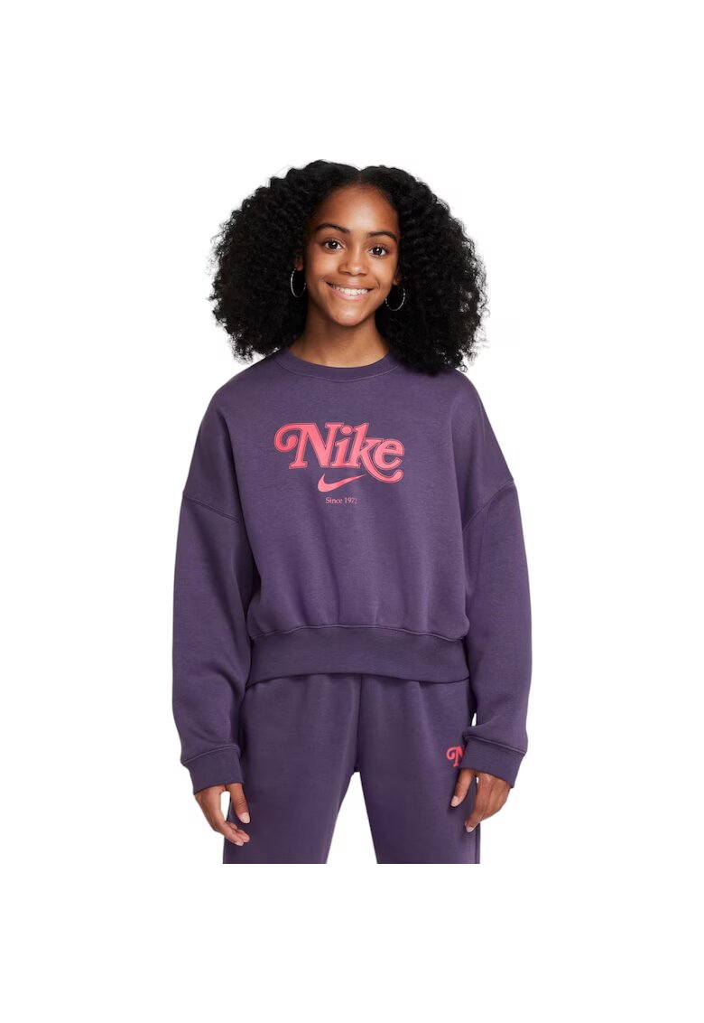 Nike Bluza Trend Fleece Crop 38636 - Violet