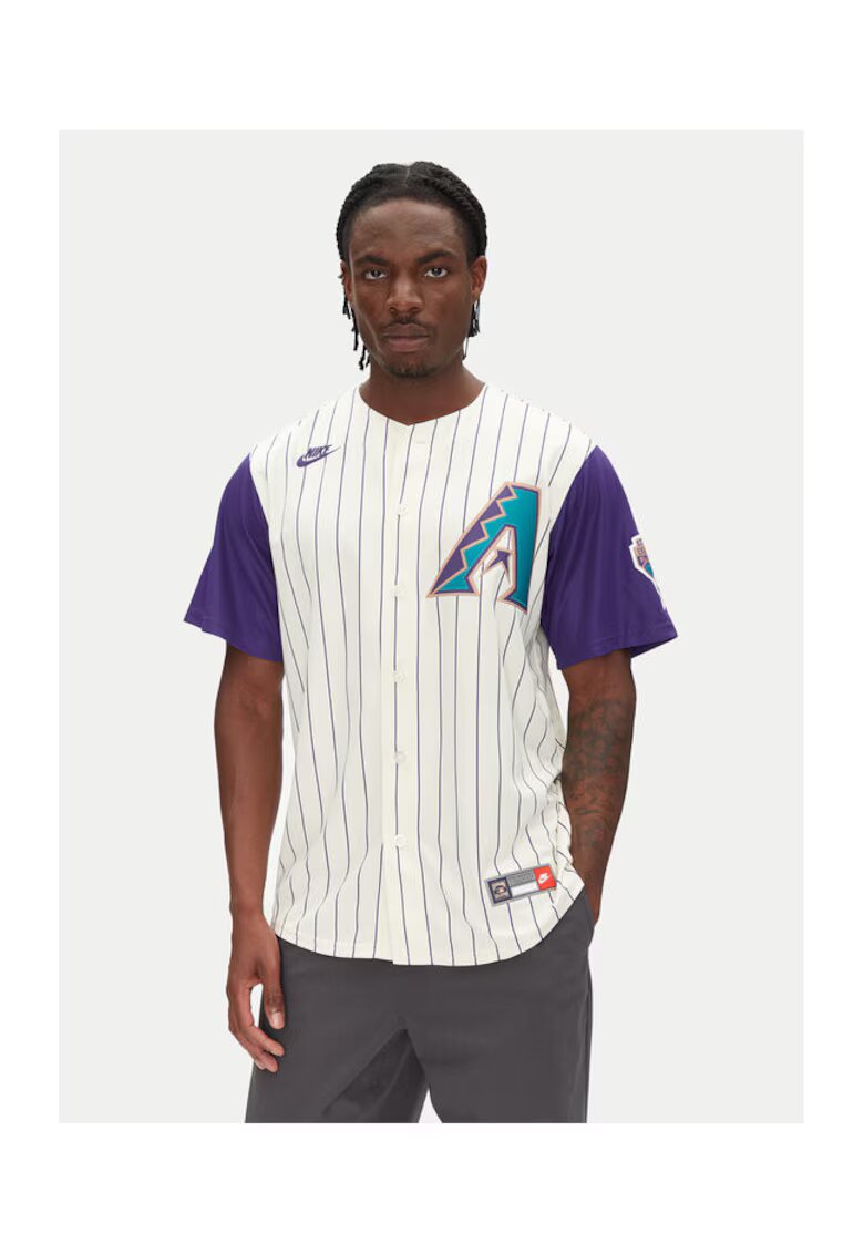 Nike Camasa barbati CO25-DIC1-DIA-A3F - Poliester - Ecru - Ecru