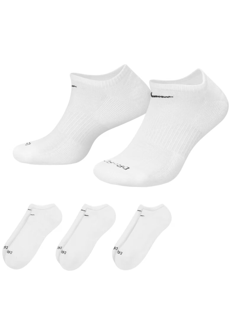 Nike Ciorapi Everyday Plus Cushion No-Show 3 Perechi 34617 - Alb
