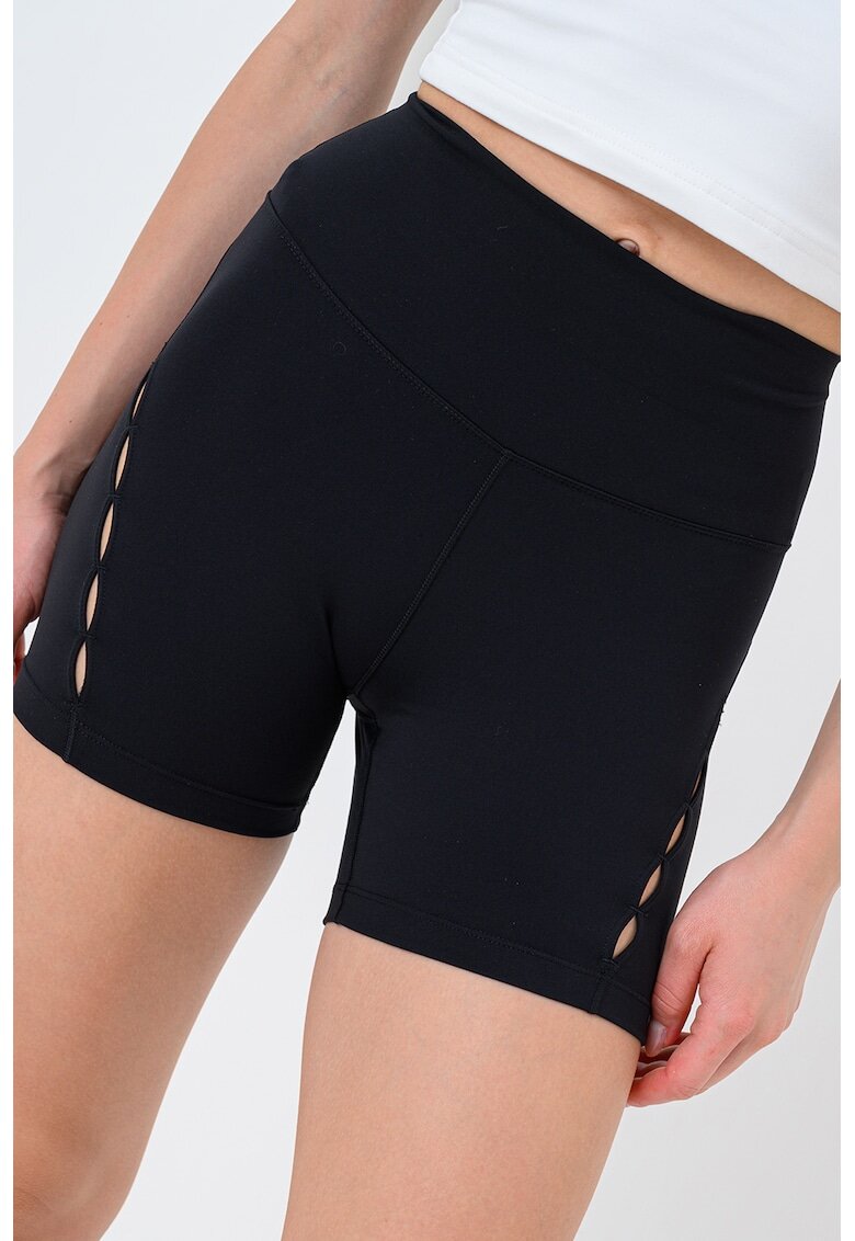 Nike Colanti cu DriFit si talie inalta pentru fitness - Negru