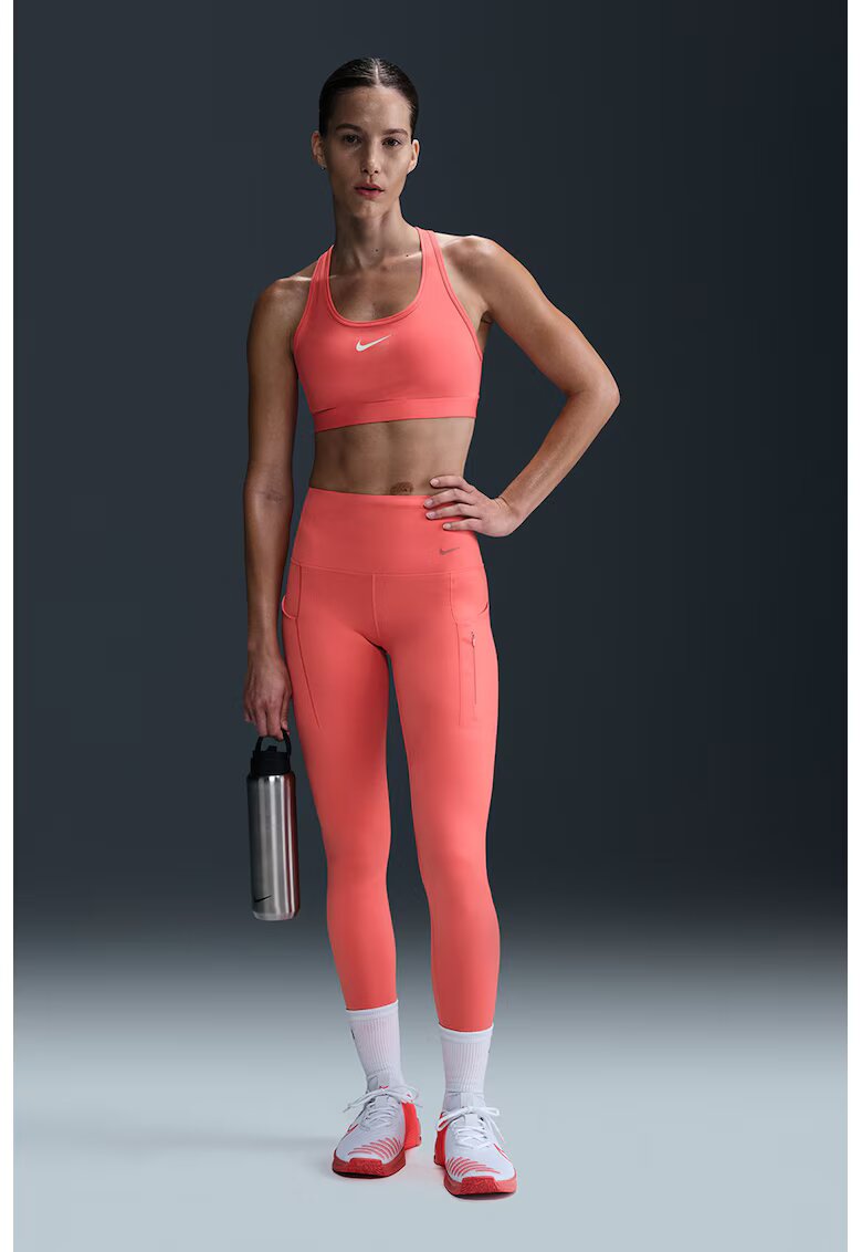 Nike Colanti pentru antrenament Go Firm-Support - Coral