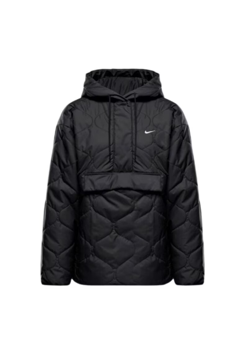 Nike Geaca pentru Femei - w nsw essntl qlt anrk jkt - FZ7364-010 - Negru - Negru
