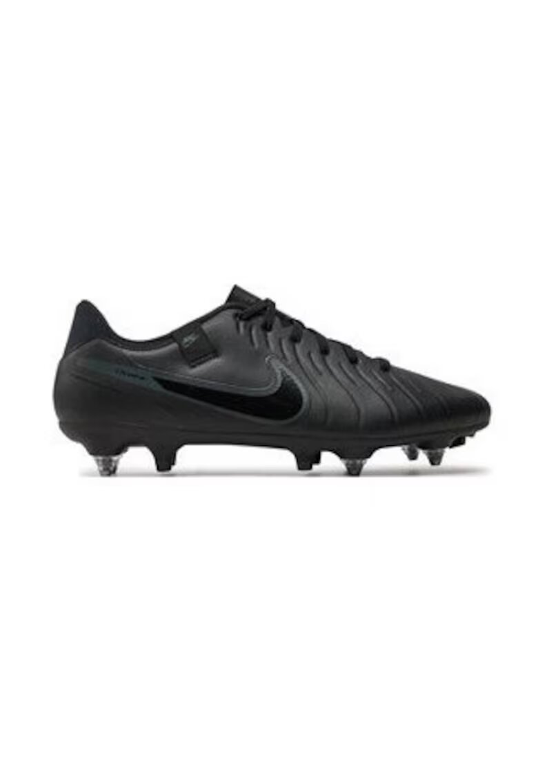 Nike Ghete de fotbal barbati 305078902 - Piele ecologica - Negru - Negru