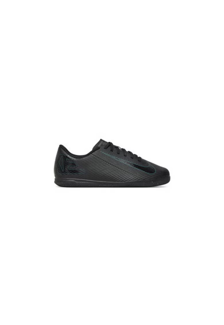 Nike Ghete de fotbal copii - piele ecologica - negru